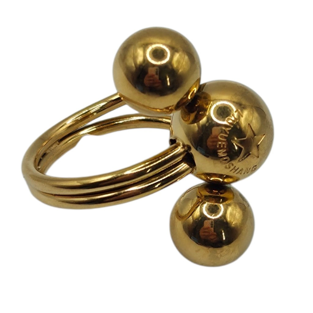 Luxor Ring - 18K Gold-Plated Stainless Steel - Adjustable