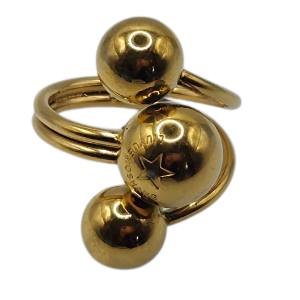 Luxor Ring - 18K Gold-Plated Stainless Steel - Adjustable
